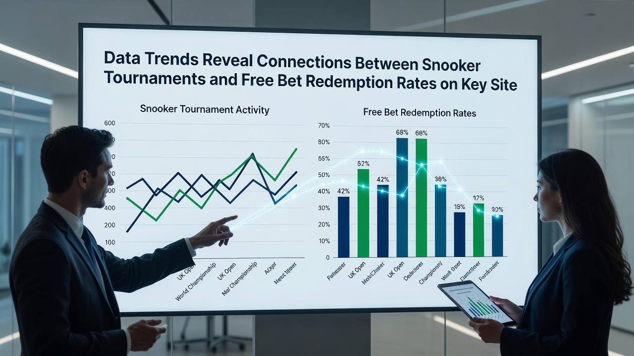 Graph illustrating redemption rate fluctuations during snooker semifinals and finals across betting sites