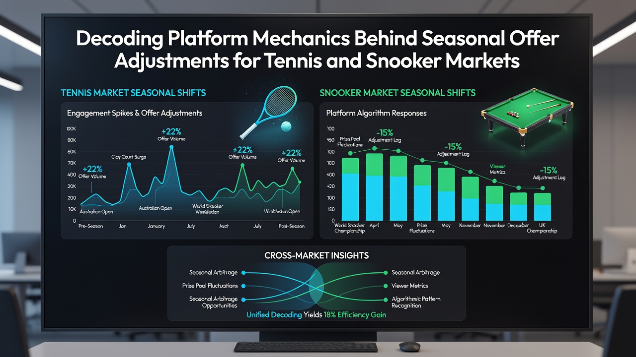 Snooker tournament interface with adjusted promotional offers on a betting platform