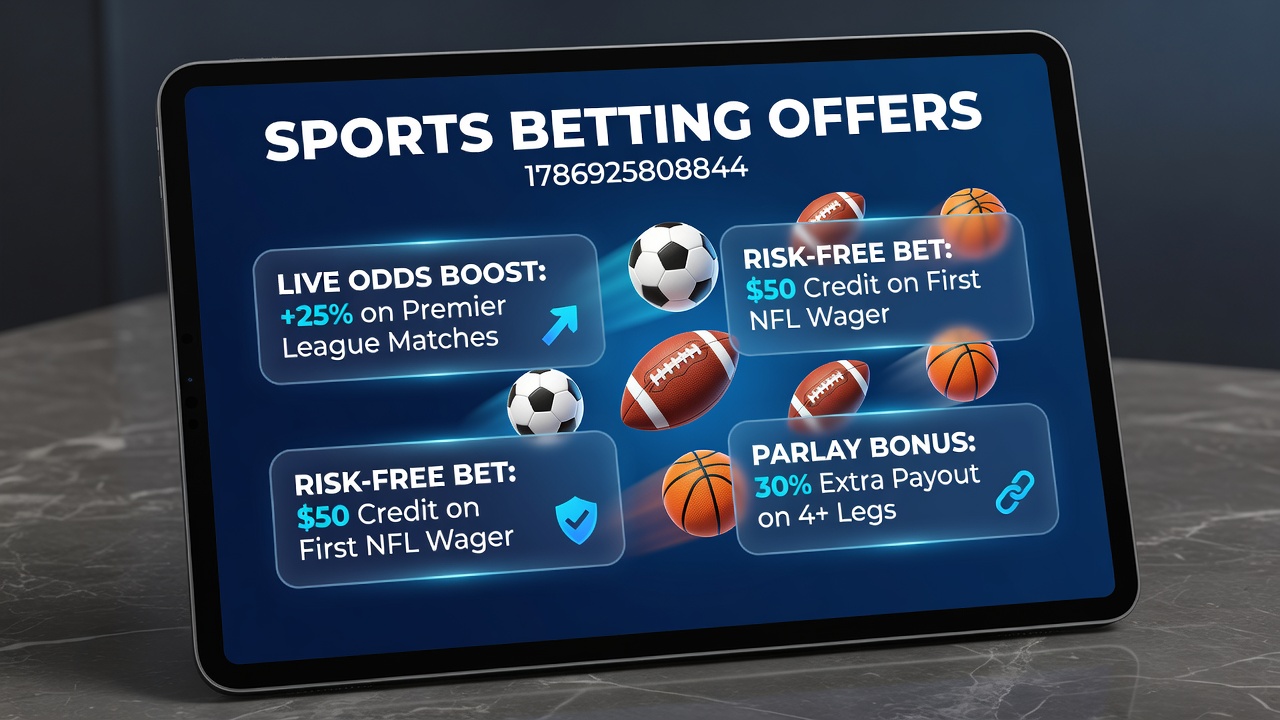 Detailed view of sports betting offer terms, conditions, and promotional mechanics displayed on digital interfaces