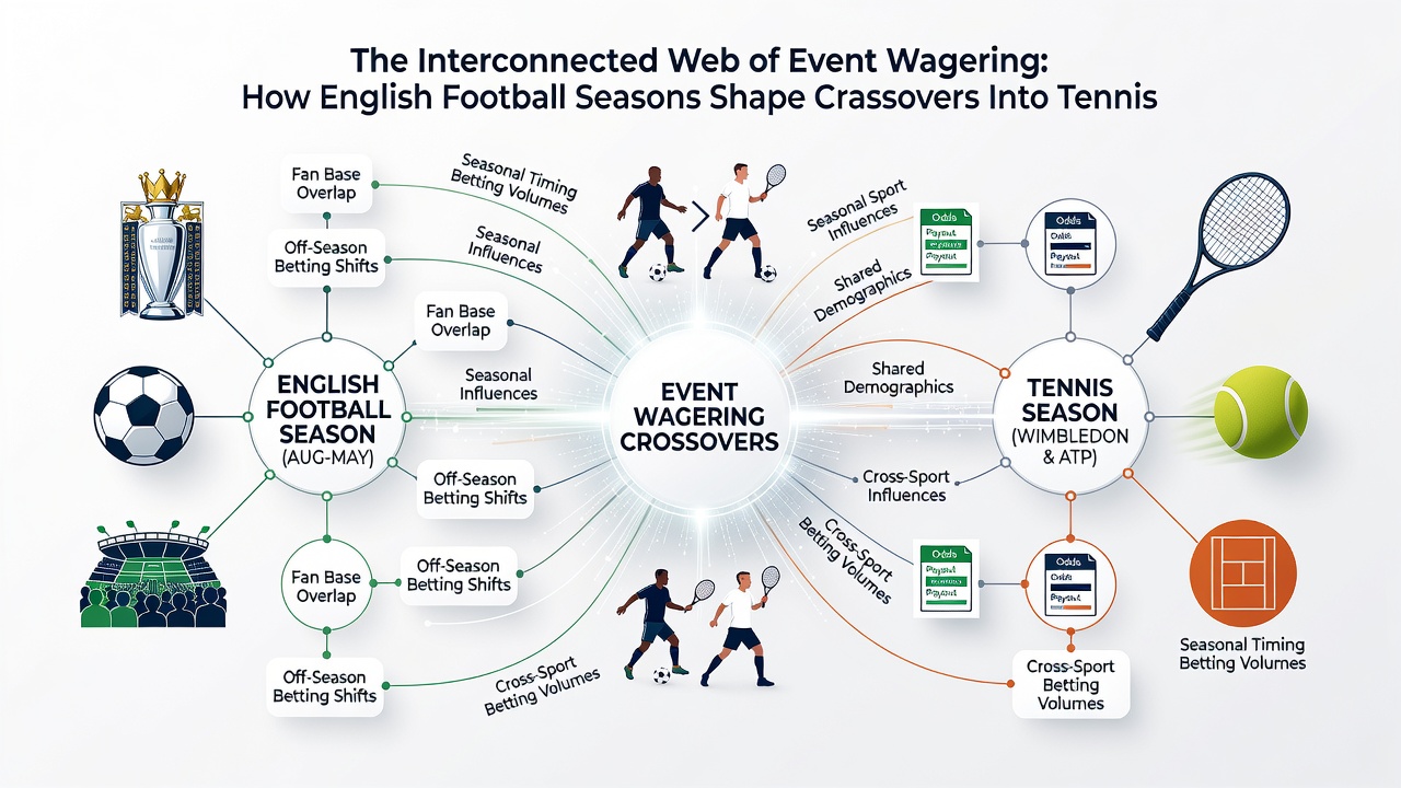 Split-screen view of betting markets displaying football, tennis, snooker and horse racing options side by side