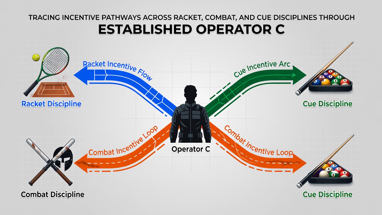 Detailed view of operator channels linking incentives across tennis, boxing, and snooker